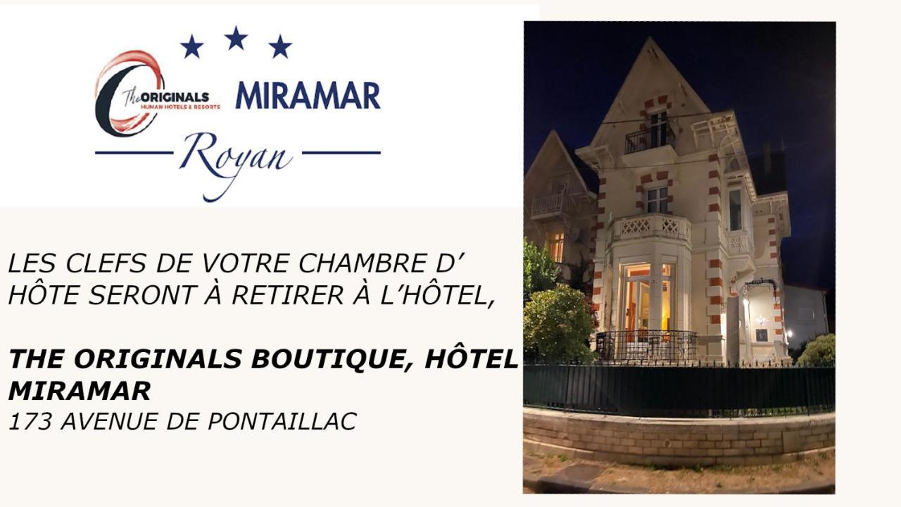 Bed and Breakfast Miramar Parc Royan Exterior foto